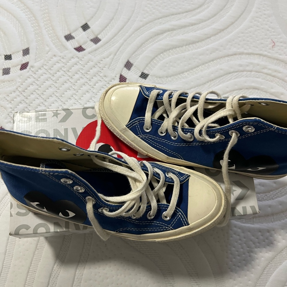 Converse Blue High-Top Sneakers